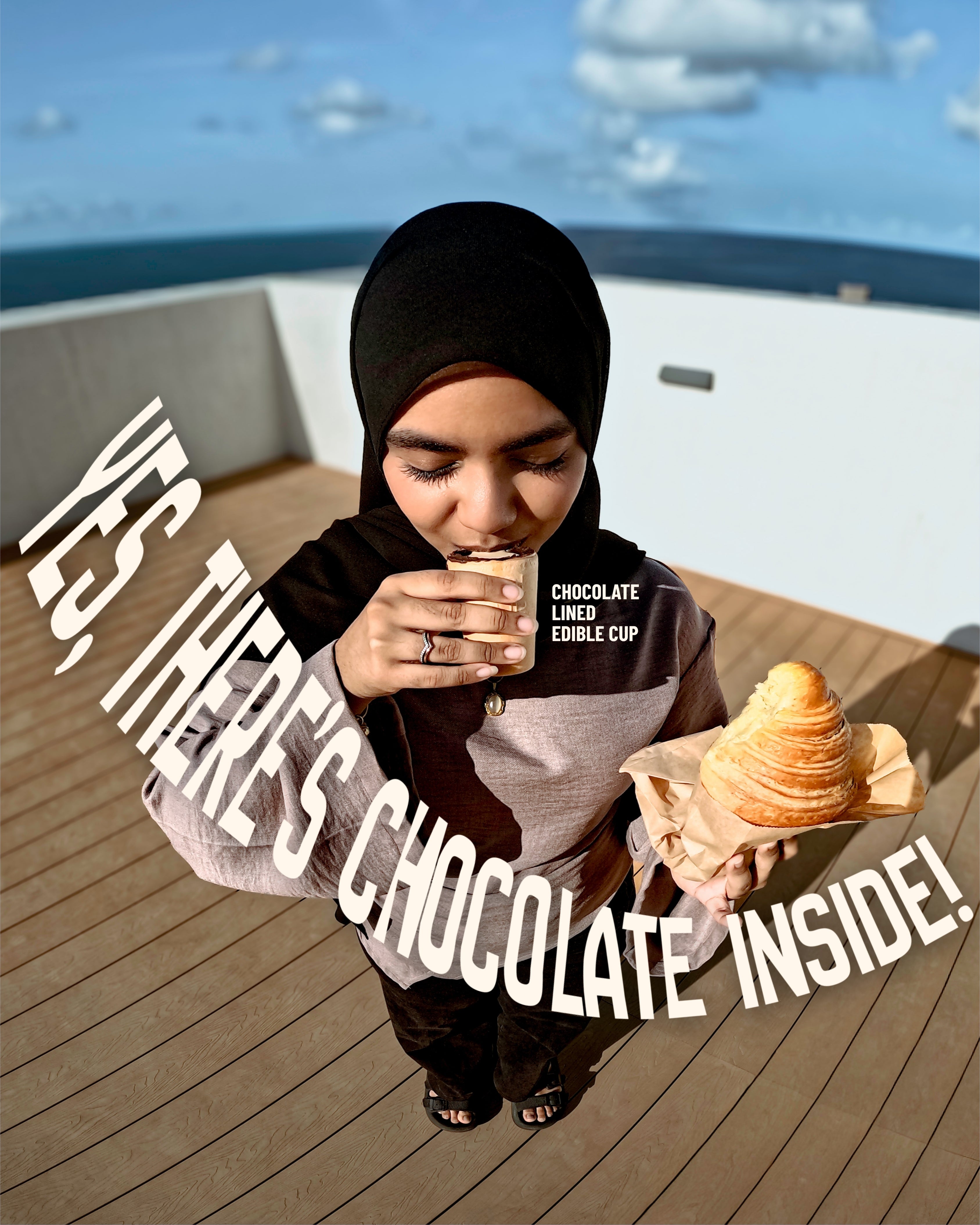 Chocolate-Lined EDI-Cup